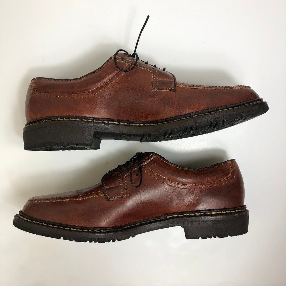Allen Edmonds Wilbert Men's Split Moc Toe Shoes - Picture 3 of 8
